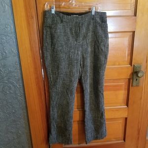 Express.  Black cropped dress pants.  Size 10.